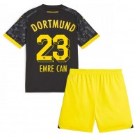 Billiga Borussia Dortmund Emre Can #23 Barnkläder Borta fotbollskläder till baby 2023-24 Kortärmad (+ Korta byxor)